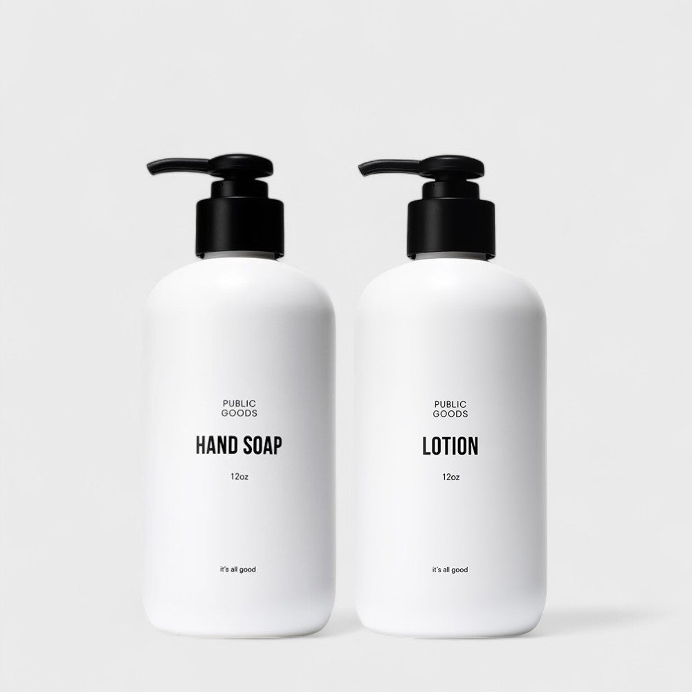 Public Goods Personal Care Hand Soap & Lotion Set